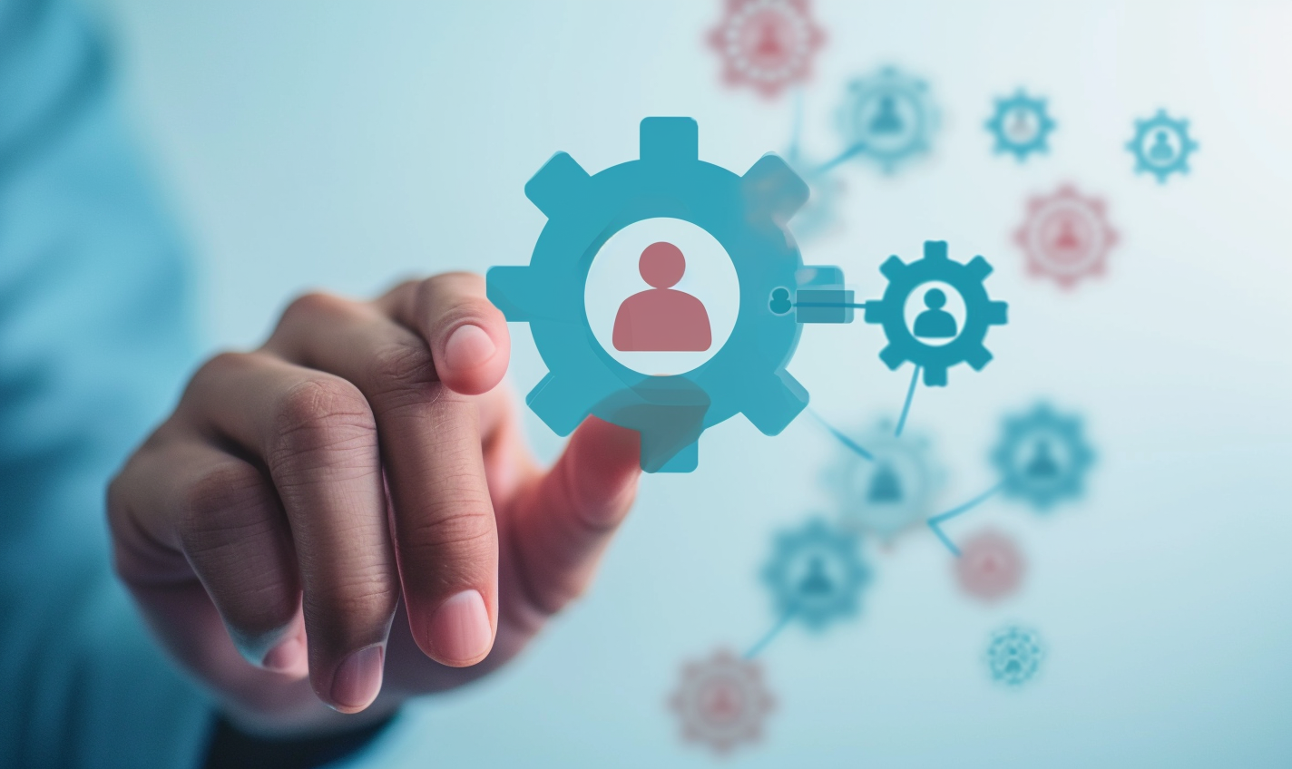 千庫網_人力資源使用工作流自動化圖和齒輪進行業務流程管理_攝影圖編號20497533.png